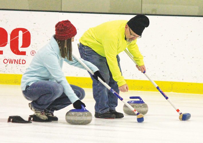 Curling comes to Marshall